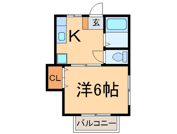 青木ハイツの物件間取画像